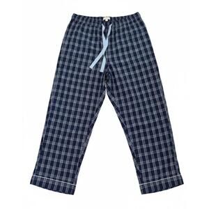 STATE OF DAY WOMENS PRINTED POPLIN PAJAMA OFFSET PLAID - XXL